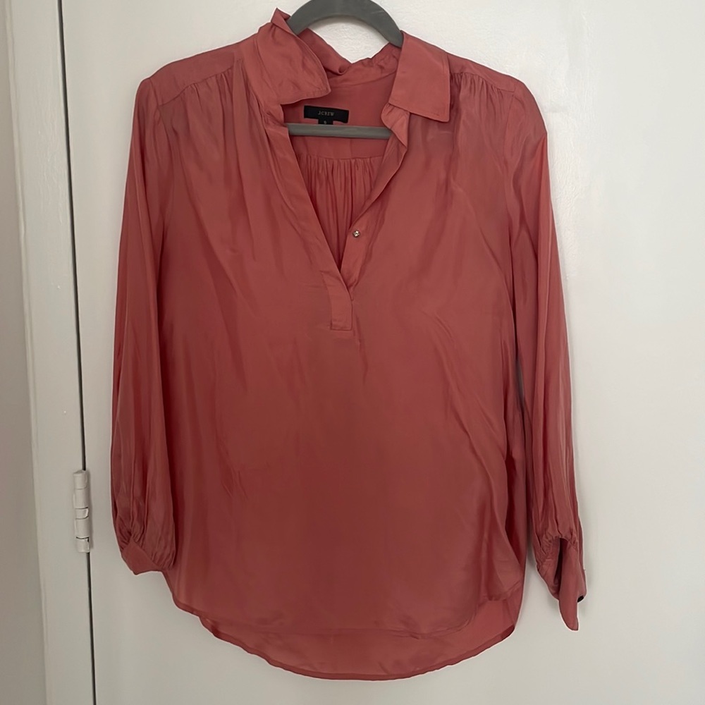 J Crew Blouse - Size Small - Salmon pink